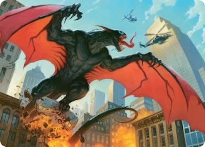 Image for Grendel, Spawn of Knull Art Card (54) [Marvel's Spider-Man] - Magic: The Gathering