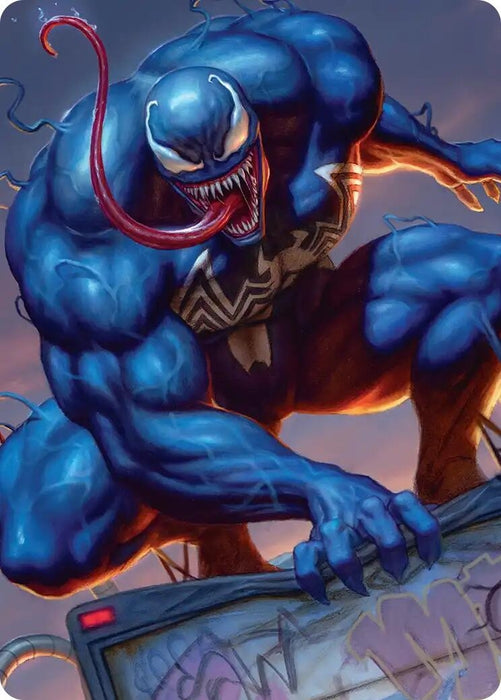 Image for Venom, Deadly Devourer Art Card [Marvel's Spider-Man] - Magic: The Gathering