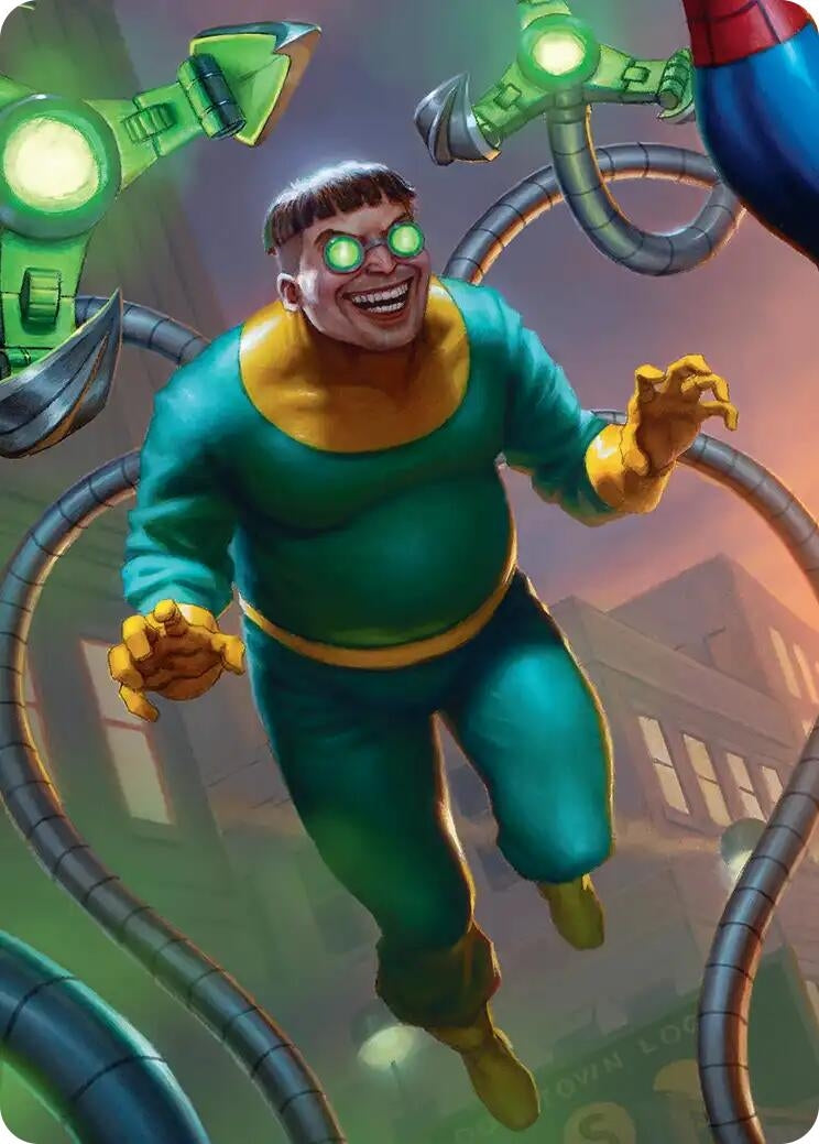 Image for Doc Ock, Evil Inventor Art Card [Marvel's Spider-Man] - Magic: The Gathering