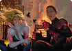 Image for Heroes' Hangout Art Card (Gold-Stamped Planeswalker Symbol) (14) [Marvel's Spider-Man] - Magic: The Gathering