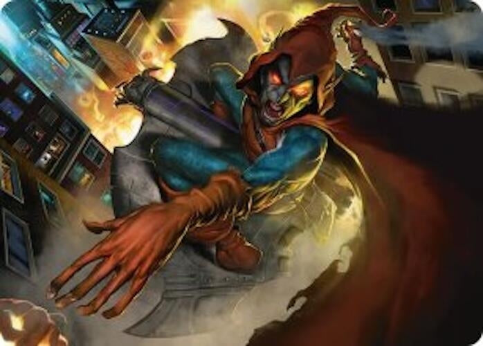Image for Hobgoblin, Mantled Marauder Art Card (15) [Marvel's Spider-Man] - Magic: The Gathering