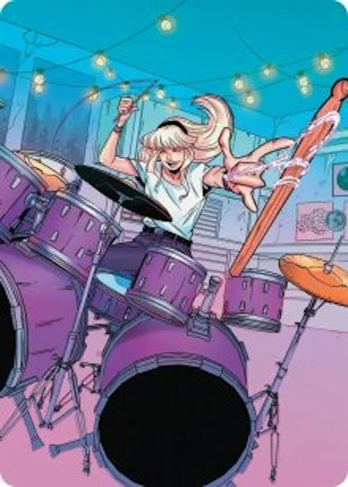 Image for Gwen Stacy Art Card (34/54) (34) [Marvel's Spider-Man] - Magic: The Gathering