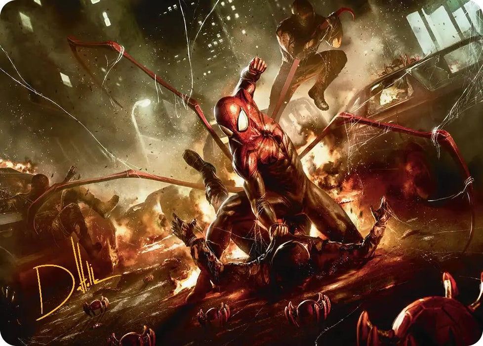 Image for Superior Spider-Man Art Card (Gold-Stamped Signature) (32) [Marvel's Spider-Man] - Magic: The Gathering