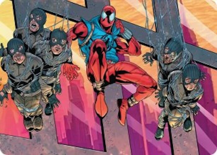 Image for Scarlet Spider, Ben Reilly Art Card (38) [Marvel's Spider-Man] - Magic: The Gathering