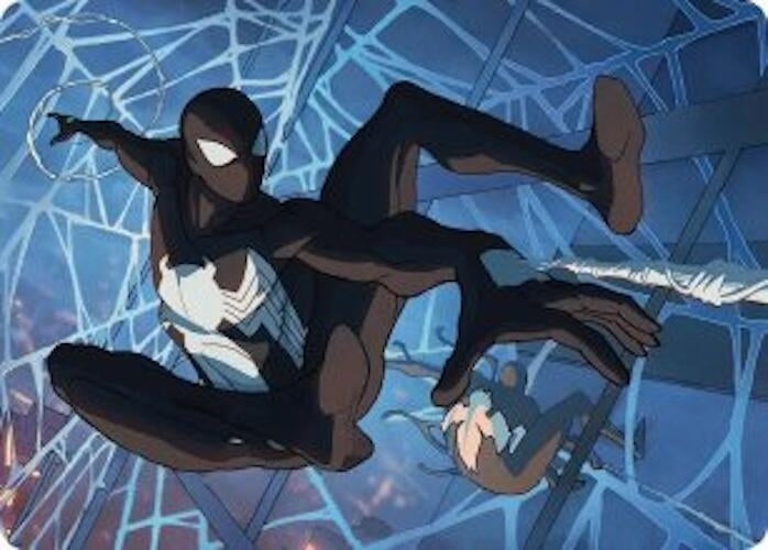 Image for Symbiote Spider-Man Art Card (40) [Marvel's Spider-Man] - Magic: The Gathering