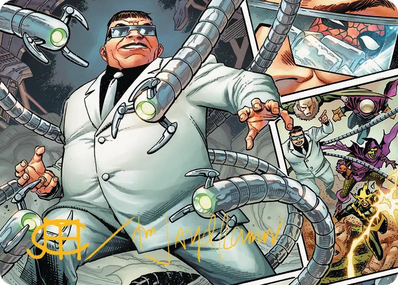 Image for Doctor Octopus, Master Planner Art Card (48/54) (Gold-Stamped Signature) (48) [Marvel's Spider-Man] - Magic: The Gathering