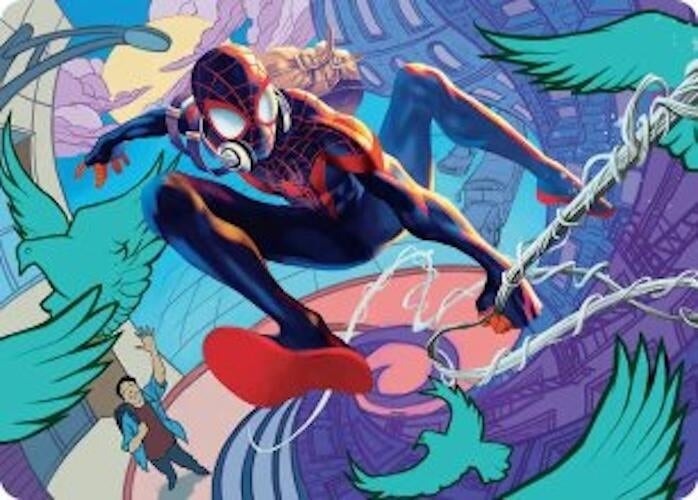 Image for Spider-Man, Brooklyn Visionary Art Card (20) [Marvel's Spider-Man] - Magic: The Gathering