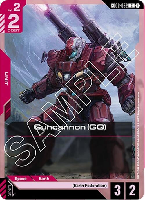 Image for Guncannon (GQ) (GD02-052) [Dual Impact] - Gundam Card Game