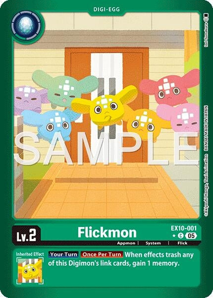 Image for Flickmon (Limited Foil) (EX10-001 C) [Sinister Order] - Digimon Card Game