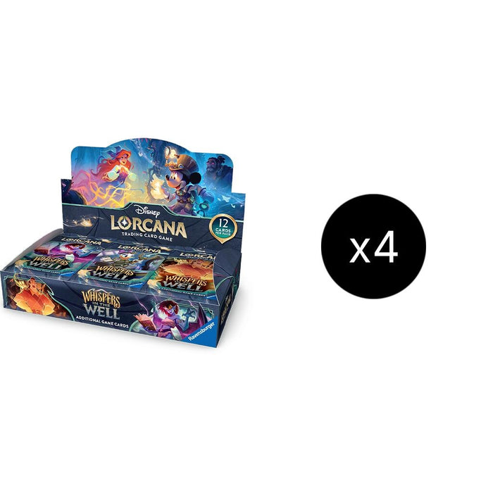 Image for Disney Lorcana: Whispers in the Well Booster Box Case - Disney Lorcana