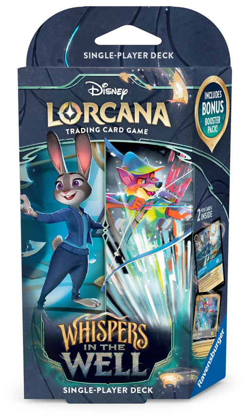 Image for Disney Lorcana: Whispers in the Well Starter Deck (Sapphire & Steel) - Disney Lorcana