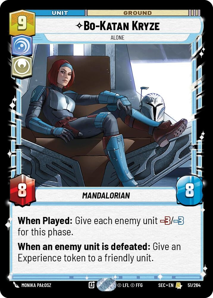 Image for Bo-Katan Kryze - Alone (51/264) [Secrets of Power] - Star Wars: Unlimited