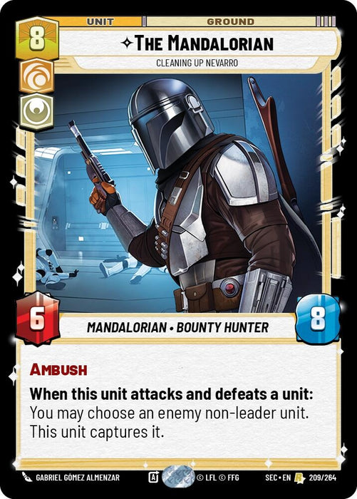 Image for The Mandalorian - Cleaning up Nevarro (209/264) [Secrets of Power] - Star Wars: Unlimited