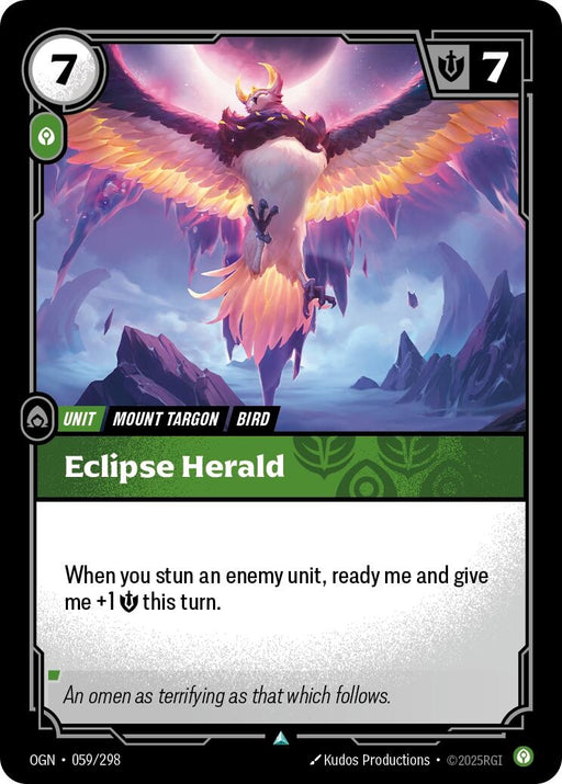 Image for Eclipse Herald (059/298) [Origins] - Riftbound: League of Legends Trading Card Game