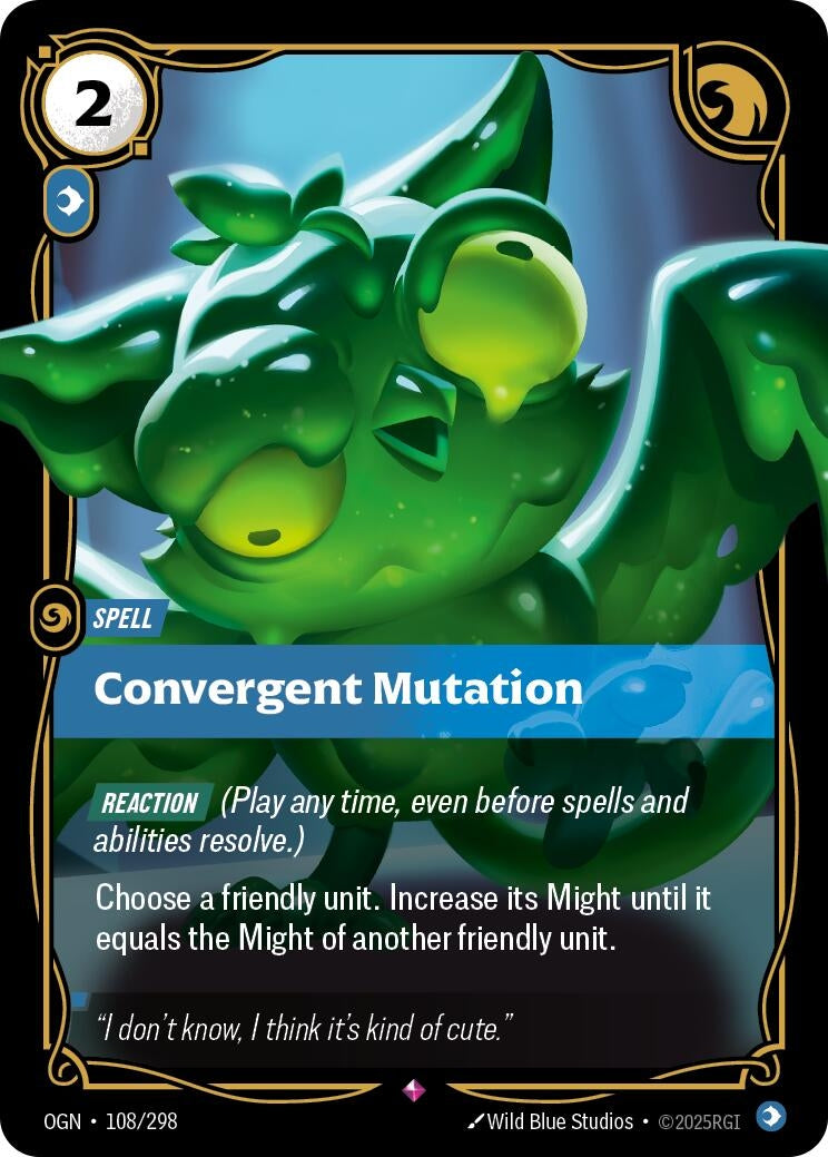 Image for Convergent Mutation (108/298) [Origins] - Riftbound: League of Legends Trading Card Game