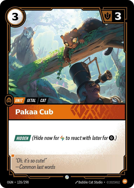 Image for Pakaa Cub (135/298) [Origins] - Riftbound: League of Legends Trading Card Game
