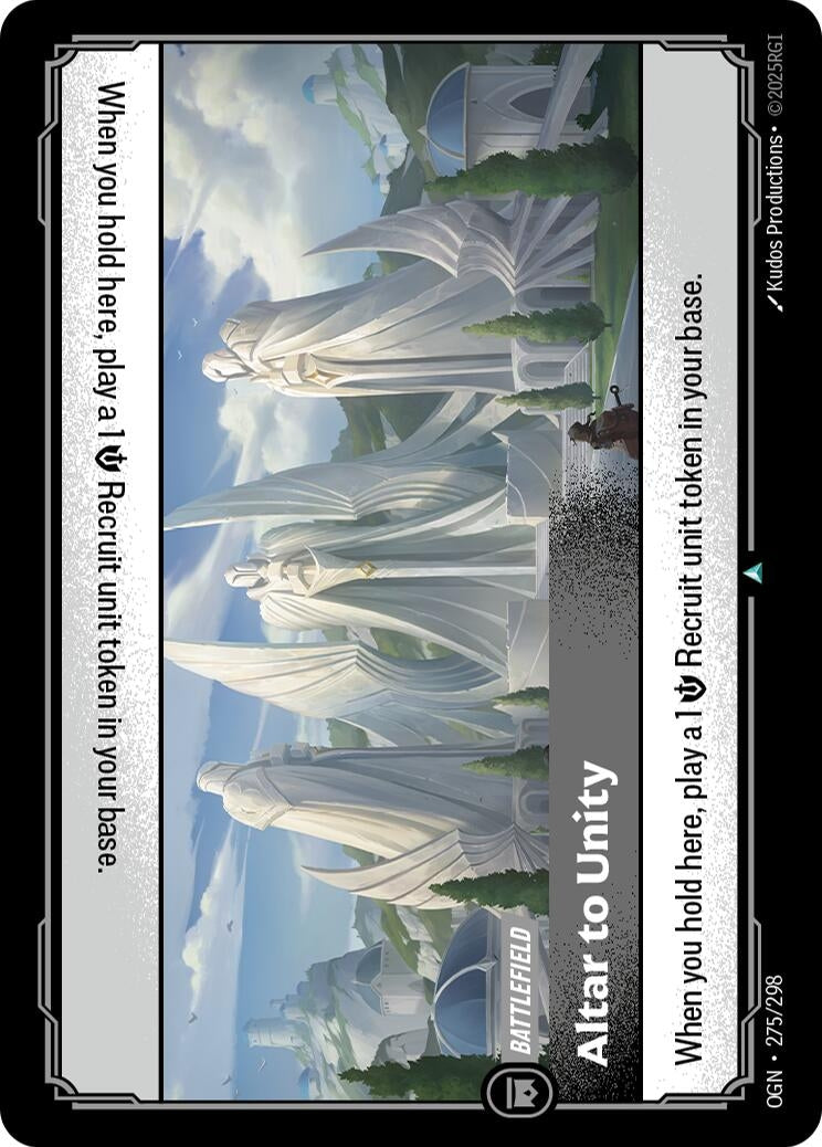 Image for Altar to Unity (275/298) [Origins] - Riftbound: League of Legends Trading Card Game