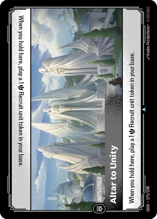 Image for Altar to Unity (275/298) [Origins] - Riftbound: League of Legends Trading Card Game