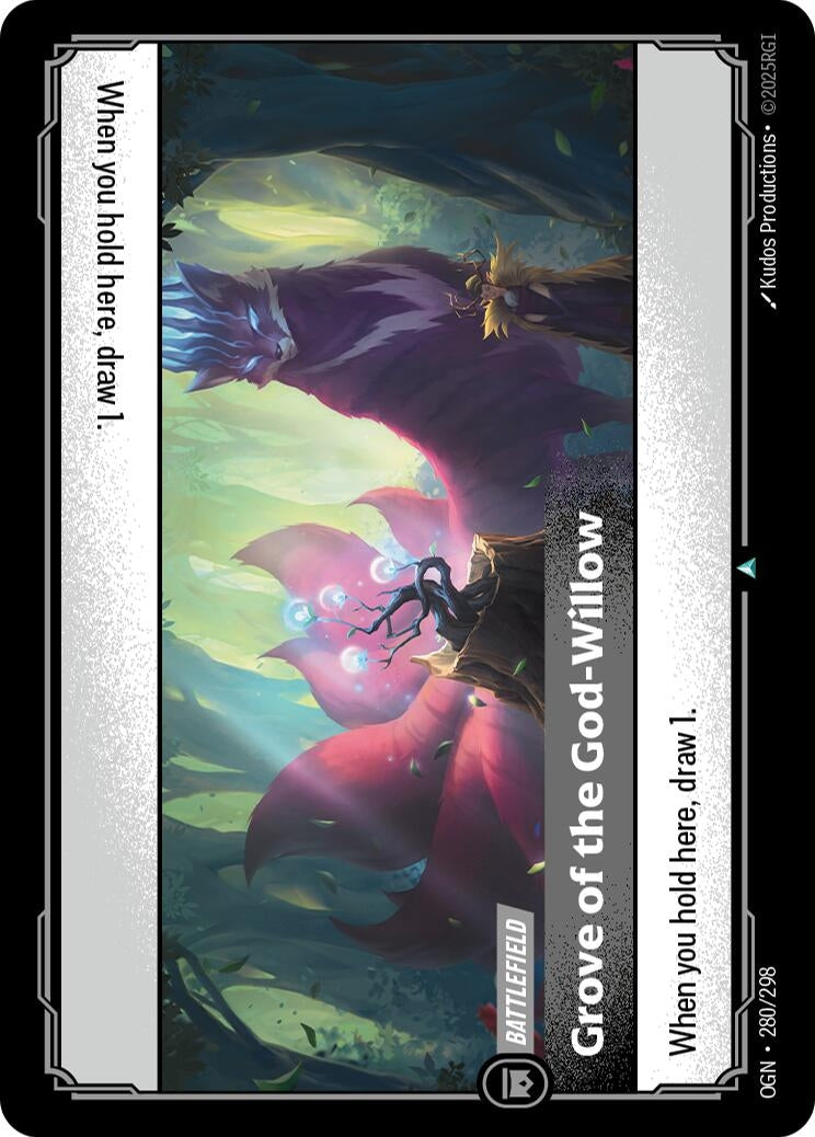 Image for Grove of the God-Willow (280/298) [Origins] - Riftbound: League of Legends Trading Card Game