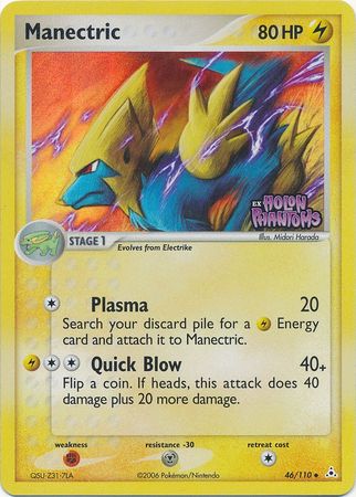 Manectric (46/110) [EX Holon Phantoms]