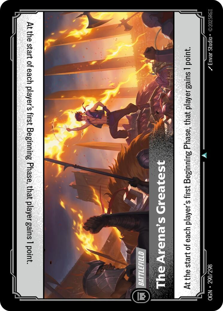 Image for The Arena's Greatest (290/298) [Origins] - Riftbound: League of Legends Trading Card Game