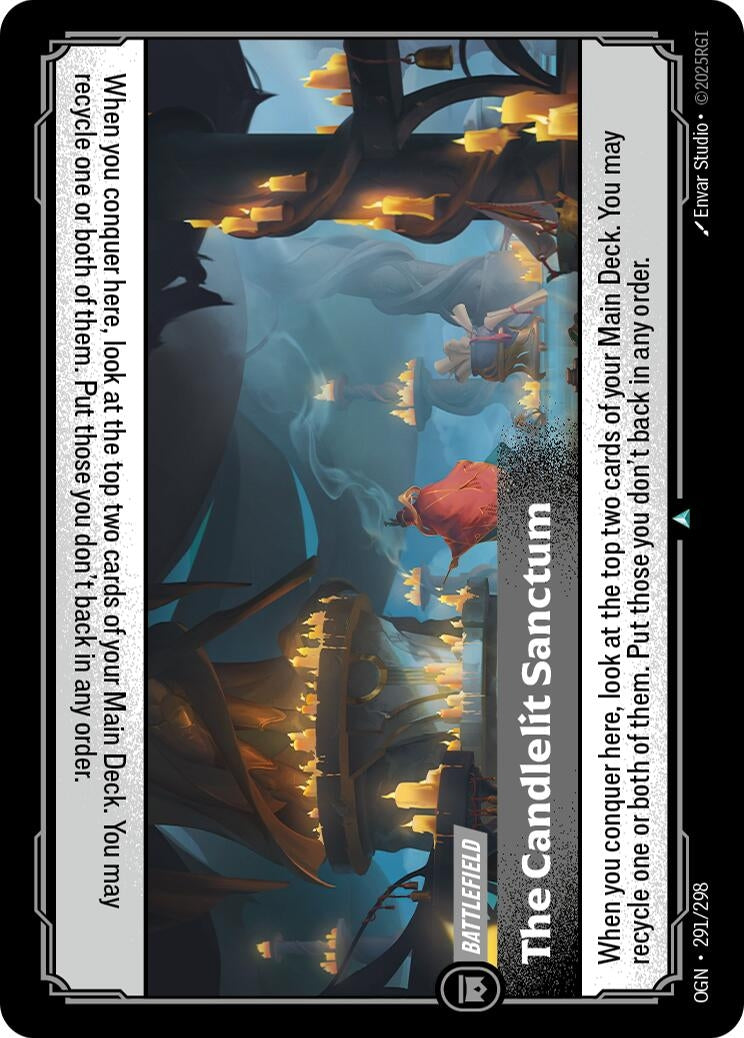 Image for The Candlelit Sanctum (291/298) [Origins] - Riftbound: League of Legends Trading Card Game