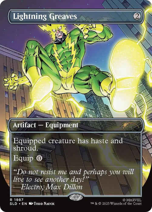 Image for Lightning Greaves (1987) (1987) - Magic: The Gathering