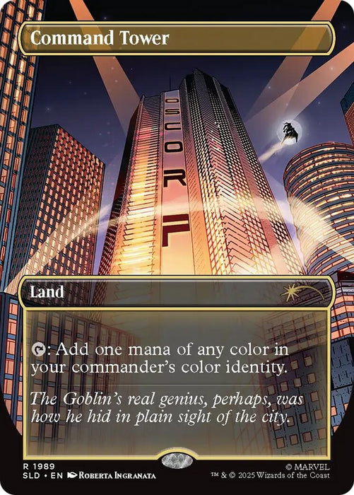 Image for Command Tower (1989) (1989) - Magic: The Gathering