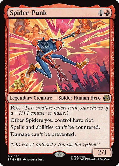 Image for Spider-Punk (92) - Magic: The Gathering