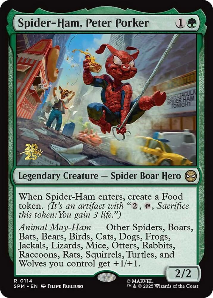 Image for Spider-Ham, Peter Porker (114) - Magic: The Gathering