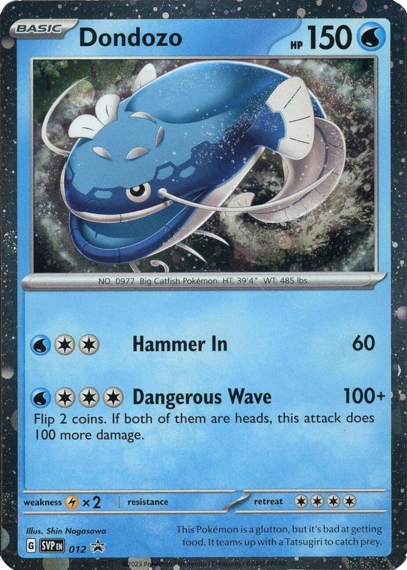 Image for Dondozo - 012 (Cosmos Holofoil) (012) [SV: Scarlet & Violet Promo Cards] - Pokemon