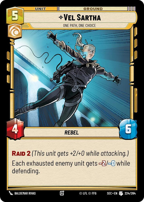 Image for Vel Sartha - One Path, One Choice (224/264) [Secrets of Power] - Star Wars: Unlimited