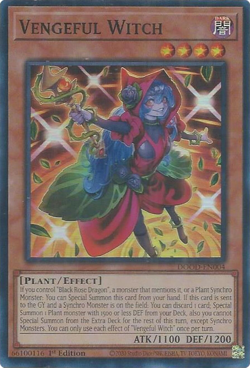 Image for Vengeful Witch (DOOD-EN004) [Doom of Dimensions] - YuGiOh