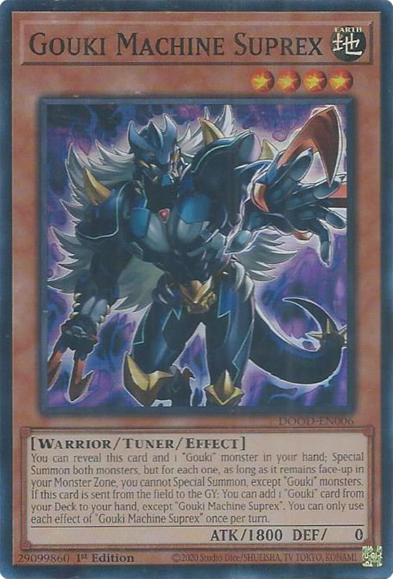 Image for Gouki Machine Suprex (DOOD-EN006) [Doom of Dimensions] - YuGiOh