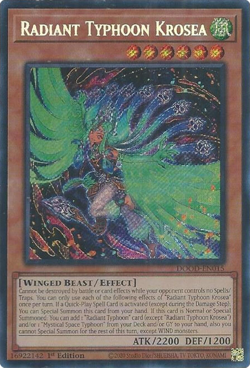 Image for Radiant Typhoon Krosea (DOOD-EN015) [Doom of Dimensions] - YuGiOh