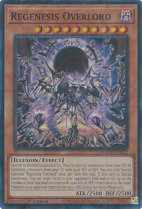 Image for Regenesis Overlord (DOOD-EN022) [Doom of Dimensions] - YuGiOh