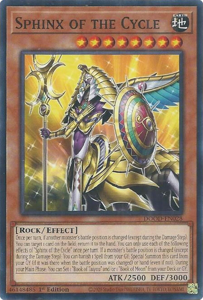 Image for Sphinx of the Cycle (DOOD-EN028) [Doom of Dimensions] - YuGiOh
