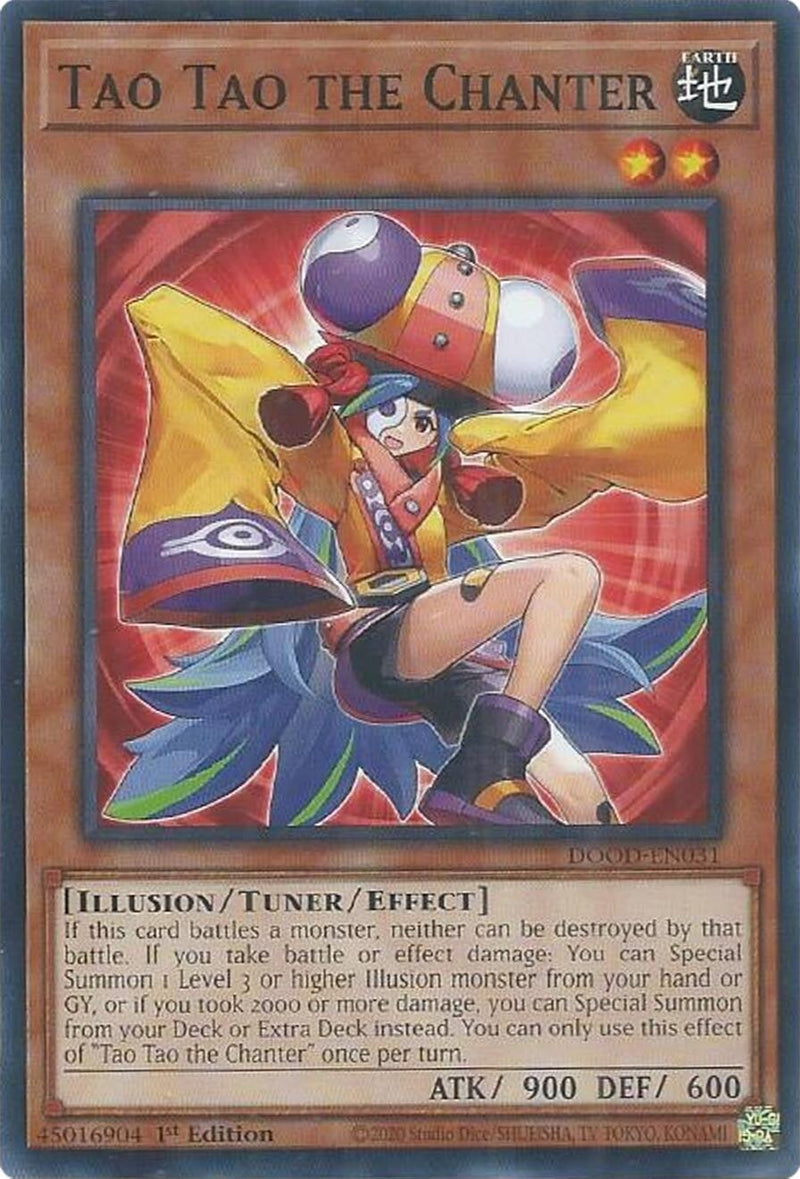Image for Tao Tao the Chanter (DOOD-EN031) [Doom of Dimensions] - YuGiOh