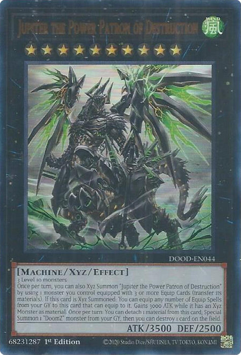 Image for Jupiter the Power Patron of Destruction (DOOD-EN044) [Doom of Dimensions] - YuGiOh