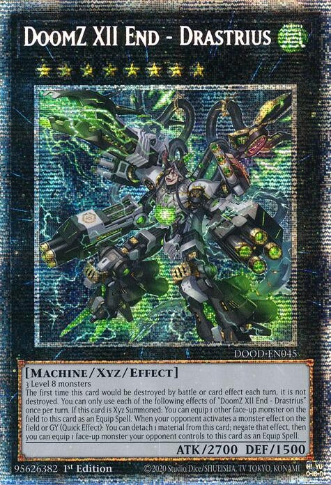 Image for DoomZ XII End - Drastrius (Starlight Rare) (DOOD-EN045) [Doom of Dimensions] - YuGiOh