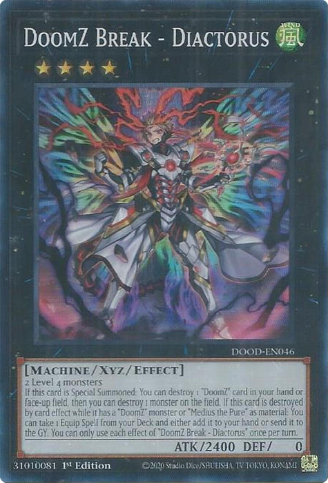 Image for DoomZ Break - Diactorus (DOOD-EN046) [Doom of Dimensions] - YuGiOh
