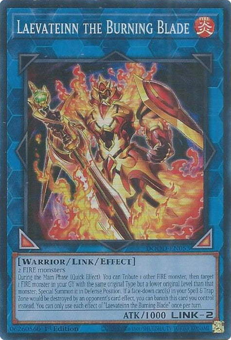 Image for Laevateinn the Burning Blade (DOOD-EN053) [Doom of Dimensions] - YuGiOh