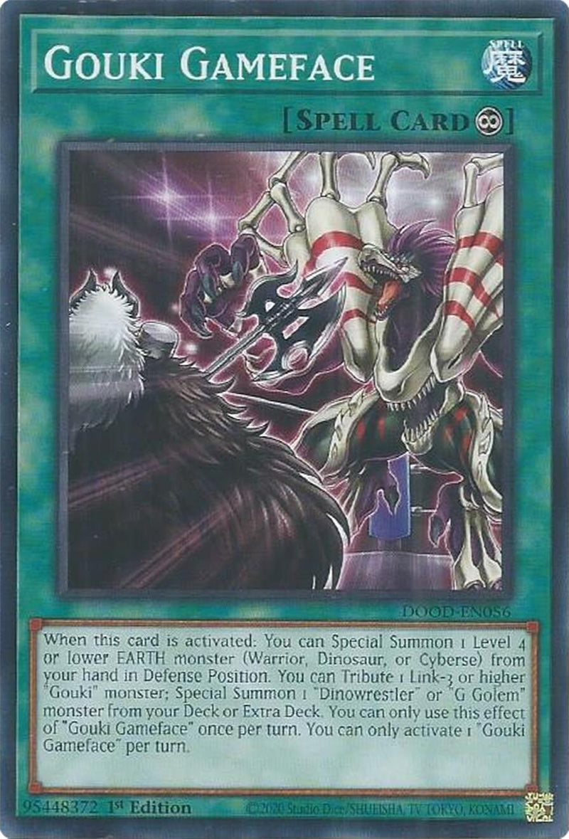 Image for Gouki Gameface (DOOD-EN056) [Doom of Dimensions] - YuGiOh