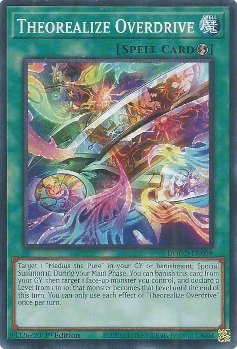 Image for Theorealize Overdrive (DOOD-EN059) [Doom of Dimensions] - YuGiOh