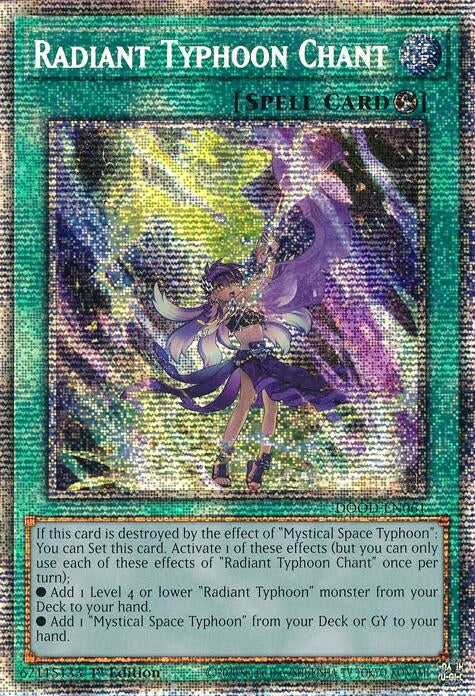 Image for Radiant Typhoon Chant (Starlight Rare) (DOOD-EN061) [Doom of Dimensions] - YuGiOh