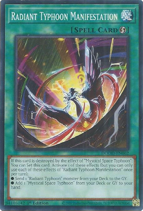 Image for Radiant Typhoon Manifestation (DOOD-EN062) [Doom of Dimensions] - YuGiOh