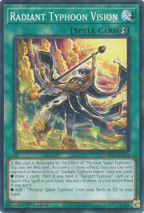 Image for Radiant Typhoon Vision (DOOD-EN063) [Doom of Dimensions] - YuGiOh