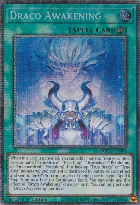 Image for Draco Awakening (Starlight Rare) (DOOD-EN064) [Doom of Dimensions] - YuGiOh