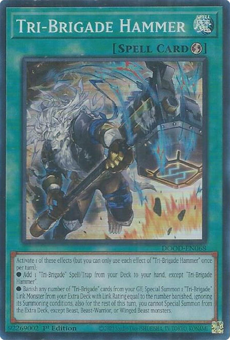 Image for Tri-Brigade Hammer (DOOD-EN068) [Doom of Dimensions] - YuGiOh