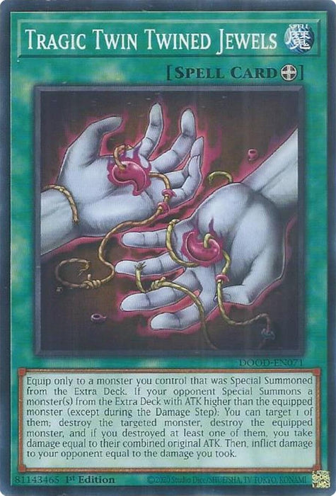 Image for Tragic Twin Twined Jewels (DOOD-EN071) [Doom of Dimensions] - YuGiOh